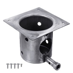 Stainless Steel Fire Burn Pot for Traeger and Zgrills Models Upgrade Now