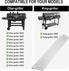 Grill Parts for Char-Griller Replacement Parts, Chargriller 5050, 5650, 3001, 30