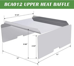 BCA012 Grill Heat Baffle Diffuser Replacement Parts for Traeger Pro Series 34 /