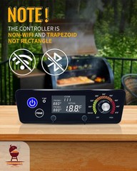 Upgraded Trapezoid Control Panel Replacement for Pit Boss Wood Pellet Grill – Ho