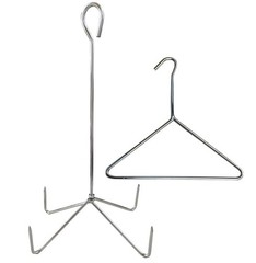 Turkey Rack and Lifting Hook Kit. For use with Turkey Fryer Packages, Chrome