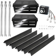 Grill Burners Heat Plates Igniter Replacement Parts for Weber Genesis 300 Series