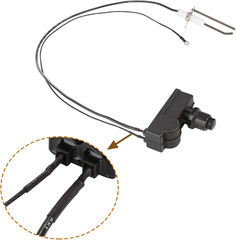 Fire Pit Grill Igniter Kit for Gas Burner System 2 Outlets Ground Wire