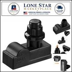 Universal AA Battery Push Button Igniter for Gas Grills – 2 Male Outlet Design