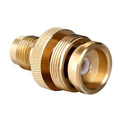 2x 1LB Propane Tank Cansiter Regulator Adapter Connect to 3/8″Flare 5/8″-18UNF