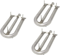 Burners 3-Pack for American Outdoor Grill 24NB 24NG 24NP/C 30NB 30PC 36NB 36PC