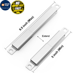 Hisencn 304 Stainless Steel Carryover Tube Replacement for 3 Pack, Pack of 3