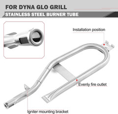 DGH474CRP Replacement Parts for Dyna Glo 5 Burner Grill Replacement Parts DGH485
