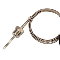 Waterproof K Type Thermocouple – Jaybva Grounded Temperature Sensor 1/2″ K Type