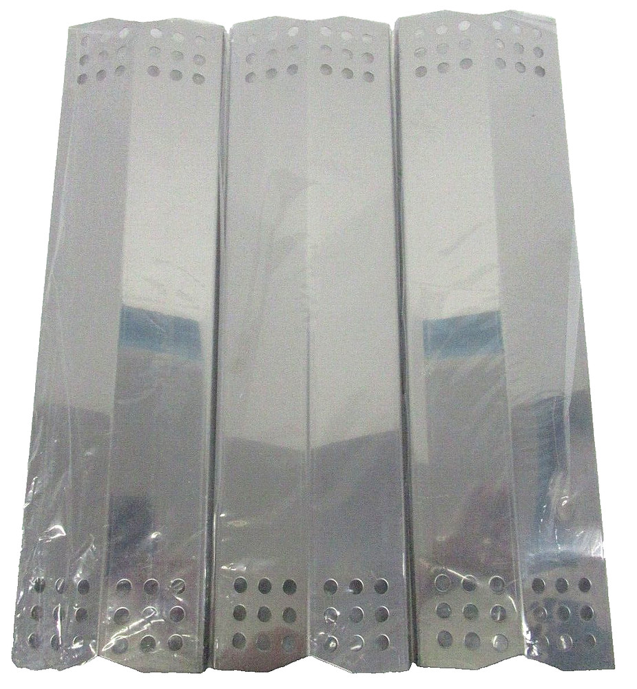 3-Pack Steel Heat Plate, Heat Shield, Heat Tent, Burner Cover