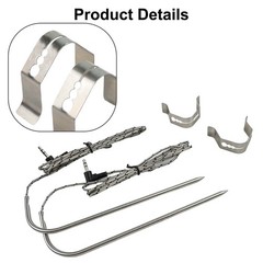 Easy to Use For Traeger Grills Wood Pellet Oven Meat Probe PT1000 2 Pack