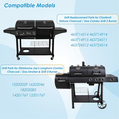 Grill Igniter Kit for Oklahoma Joe’S Longhorn Combo Charcoal Gas Smoker Grill 3