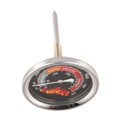 Barbecue Grill Thermometer Replacement for Meat with Screw Thread Installation