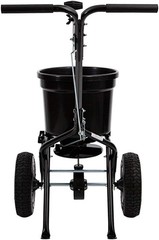 50 lb Push Lawn Spreader with Side Deflector