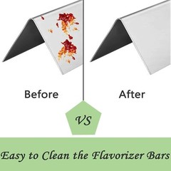 For Weber Spirit E-210 Grill Parts Stainless Steel Flavorizer Bars 3Pcs