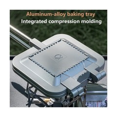 Campingmoon Campfire Sandwich Maker Camping BreadToaster Aluminum H… Fast Ship