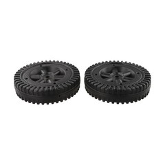 6 Inch BBQ Grill Wheels 2 Pack Replacement Wheels for Outdoor Grill Mobility
