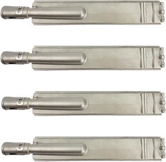 4-Set Heavy Duty Cast Stainless Steel Grill Burners for Bull, Grill Replacement