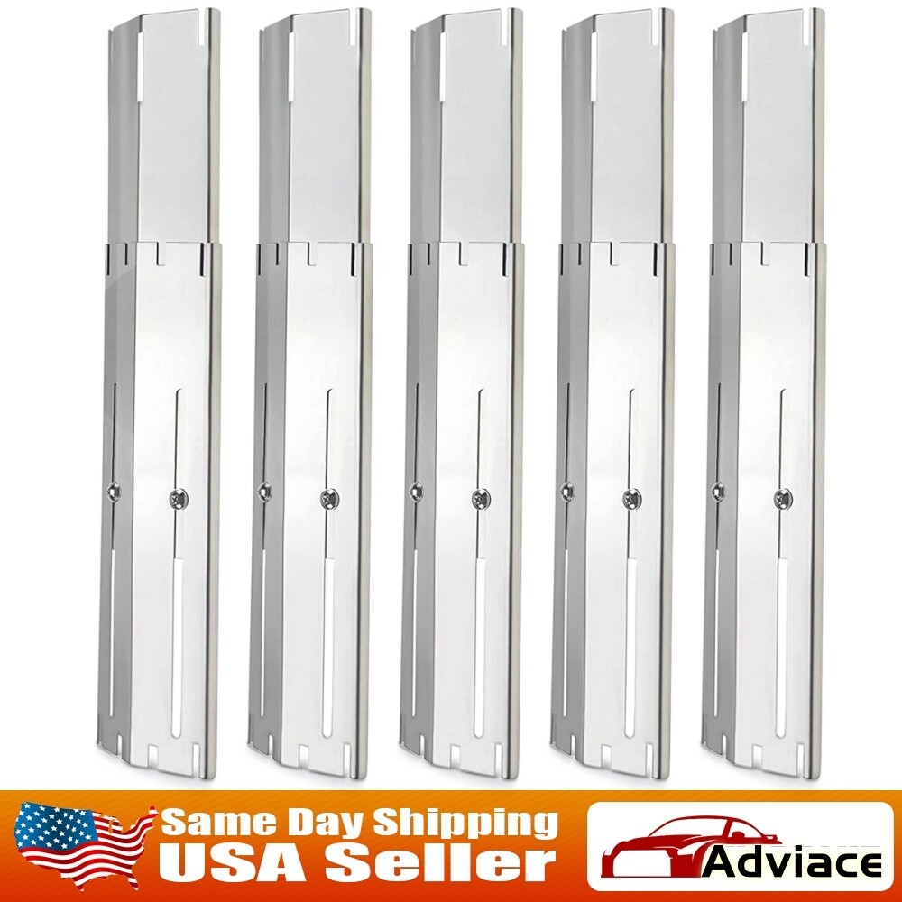 Universal Heat Plates Heat Tents Heat Shields For Gas Grill Barbecue BBQ,5 Pack