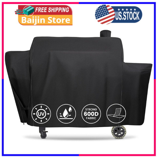 Pit Boss PB1100 PB1230 Grill Cover Heavy Duty Waterproof 600D Fade Resistant