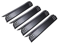 4 Pack Porcelain Grill Heat Plate 14.56″ L, 4 x Porcelain Steel Heat Plates