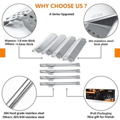 Grill Burner Heat Plate Igniter Kit 304 Stainless Steel For Nexgrill 7200830H