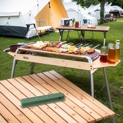 Sturdy and Efficient Kebab Maker Dual Skewer Preparation for BBQ Parties