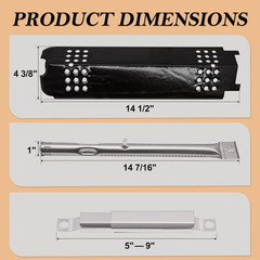 Grill Parts for Charbroil Gas2Coal 463340516 463370516 463370519 463278419 46333