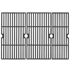 Gas Grill Grate Replacement 3 Piece Set Cast Iron 18 Inch 4 5 Burner Performance