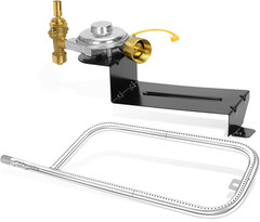 80476 Regulator & 69956 Burner Replacement for Weber Q200 Q220 Series Gas Grills