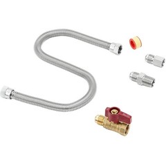 Brass Gas Ball Valve 1/2 F NPT with 90 Degree Lever Handle for Gas Line Use