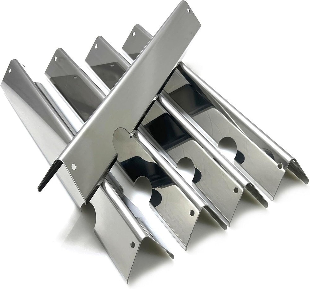 17.1″ Stainless Flavorizer Bars Fit Weber Genesis II / II LX 300 Series (5-Pack)