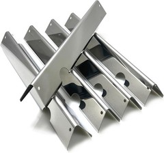 17.1″ Stainless Flavorizer Bars Fit Weber Genesis II / II LX 300 Series (5-Pack)