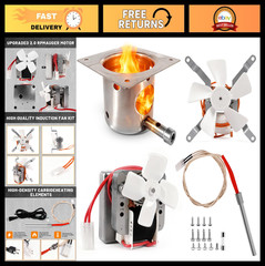 Wood Pellet Grill Replacement Parts Kit – Burn Pot, Hot Rod Ignitor, Auger Motor