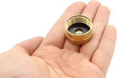 Durable Solid Brass 1 lb Propane Tank Sealed Caps – Leak Prevention Set of 4