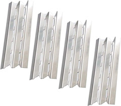 BBQ Grill Heat Shield Plates Burner Tubes 4Pcs Replacement Parts for Broil King