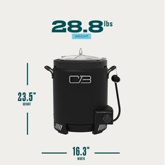 Charbroil The Big Easy Oil-Less Turkey Fryer | Outdoor Air Fryer | Propane Co…