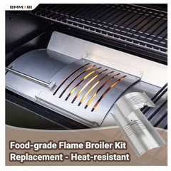Flame Broiler Slide Cover Bottom Kit Replace for Pit Boss 1600 Series *scratches