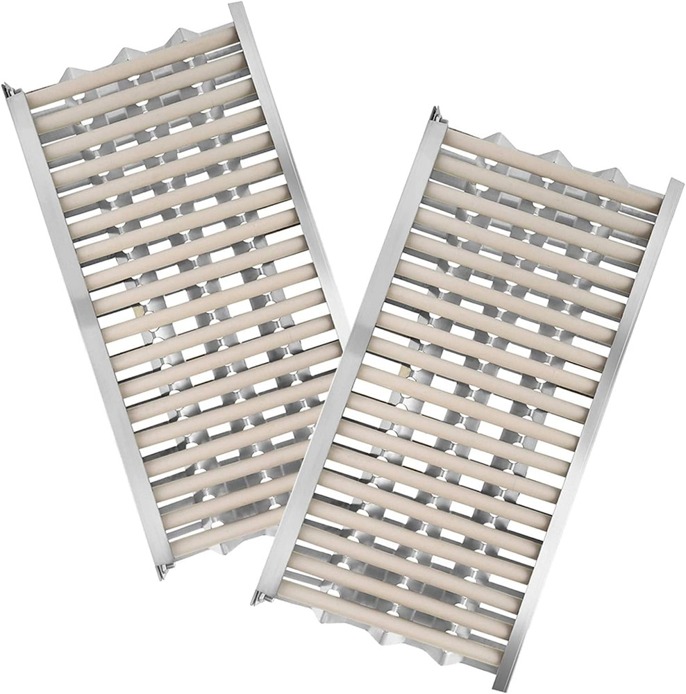 2-Pack Radiant Tray and Ceramic Rod Replacement Kit for DCS Gas Grill Model BGA3