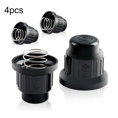 Black 4pcs Push Button Igniter Cap for AAA Battery Igniter on Gas Grills