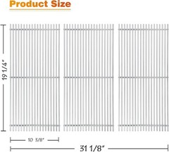 Upgrade Your Ducane Grill: 5 Burner Tubes, Heat Plates & Solid Stainless Grates