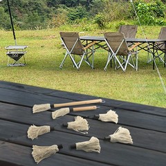 For Grilling Basting Brush with 6 Extra Replacement Heads Easy and Efficient