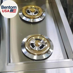BBQ Grill Side Burner Head Replacement Parts for Single and Double Side Burner f