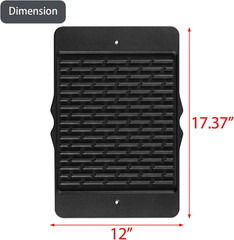 Reversible 7598 Replacement Parts for Weber Grill Griddle Spirit 300 Series Spir