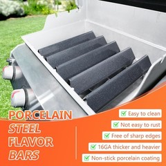 15.3″ Flavorizer Bars Replace for Weber Spirit 300 & GS4 II 300 Series Gas Grill