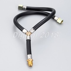 Replace Gas Grill Flexible Connection Pipe Y Splitter Propane Hose Parts adj 1x