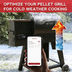 PID Rectangular Wifi Pellet Grill Controller Replacement for Pit Boss 440-1600,