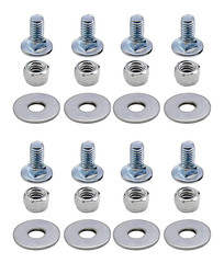 8 Pack 710-0451 Stainless Steel Replacement Nuts/Bolts Fits MTD
