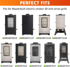 Stainless Steels Cooking Grate for Masterbuilt Electric Smoker 30 Inch, 4 Pack 1