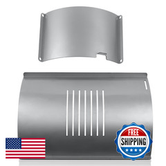 Comviee Flame Broiler Kit For Pit Boss 700 Series Pellet Grills Slide Cover And